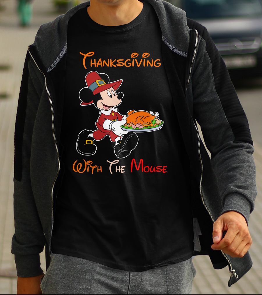 Thanksgiving With The Mouse T-Shirt
