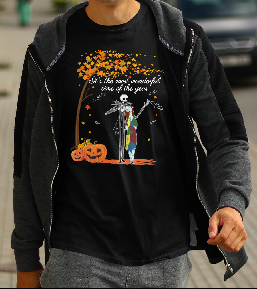 It's The Most Wonderful Time Of The Year Pumpkin Halloween T-Shirt