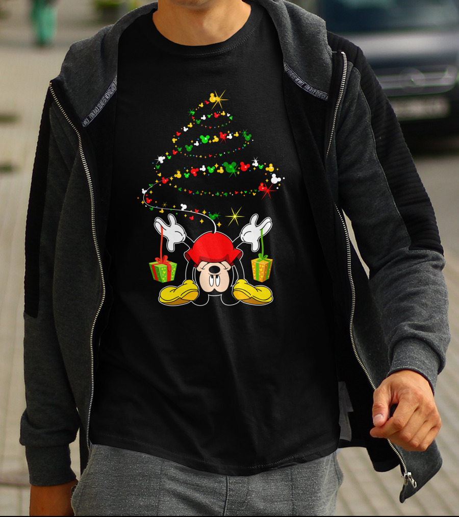 Merry Christmas 102 Holiday Cartoon Character Festive Tree T-Shirt