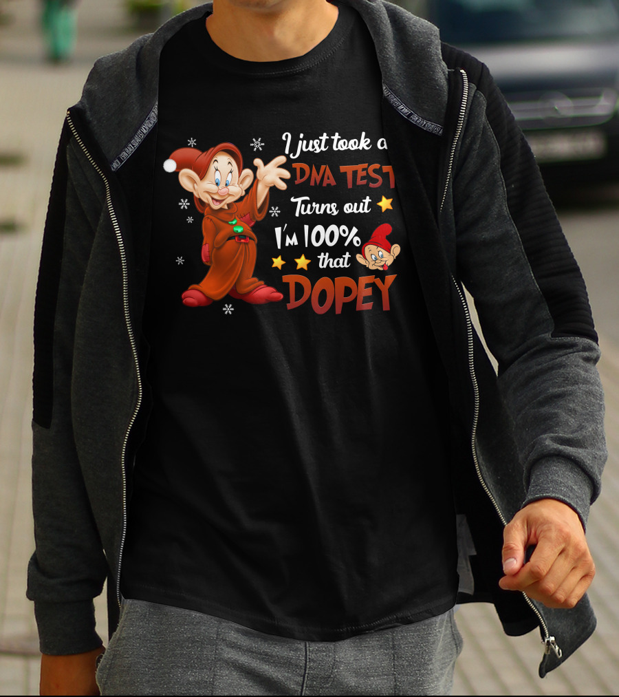 I Just Took A Dna Test Turns Out I'm 100% That Dopey T-Shirt
