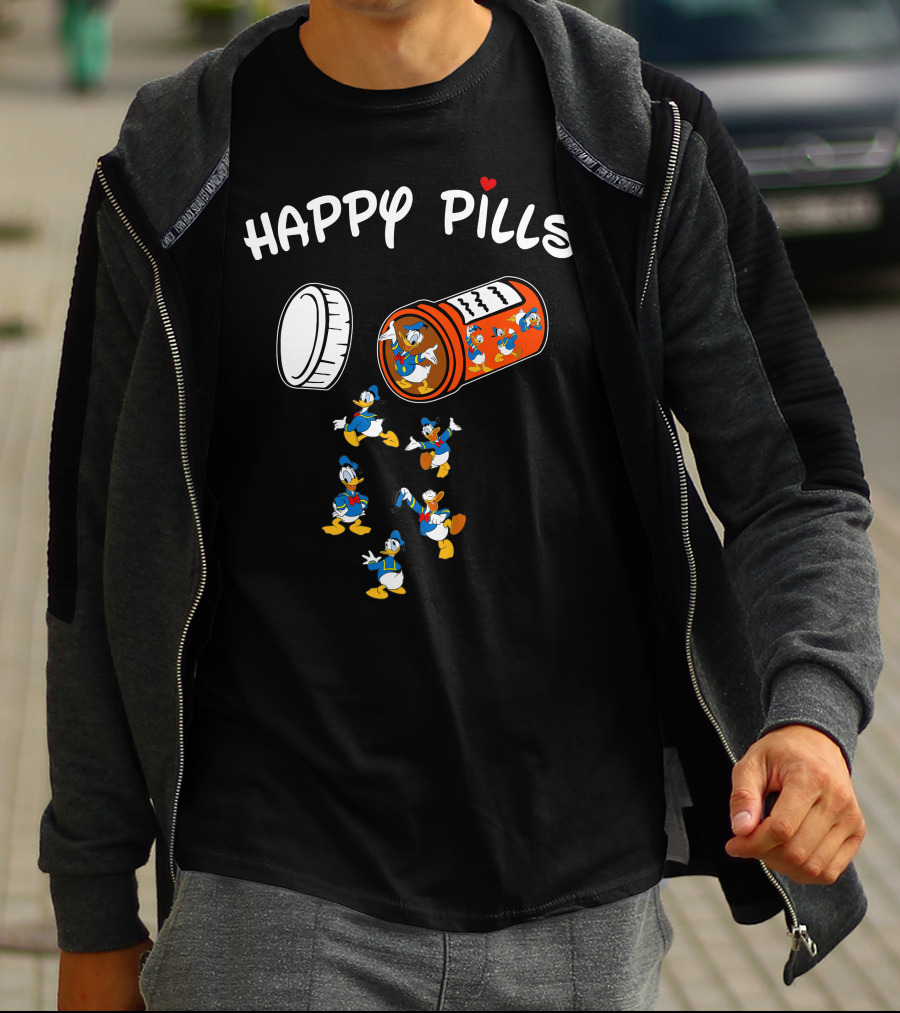 Happy Pills Donald Duck T-Shirt
