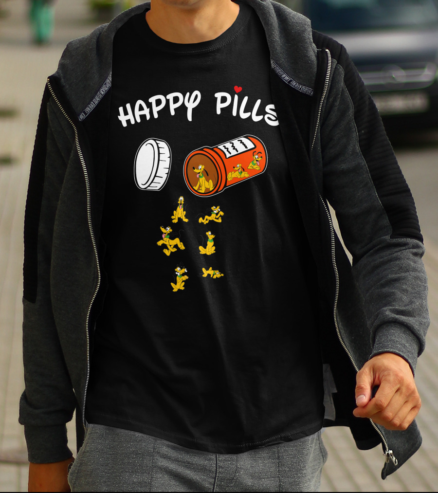 Happy Pills Pluto T-Shirt