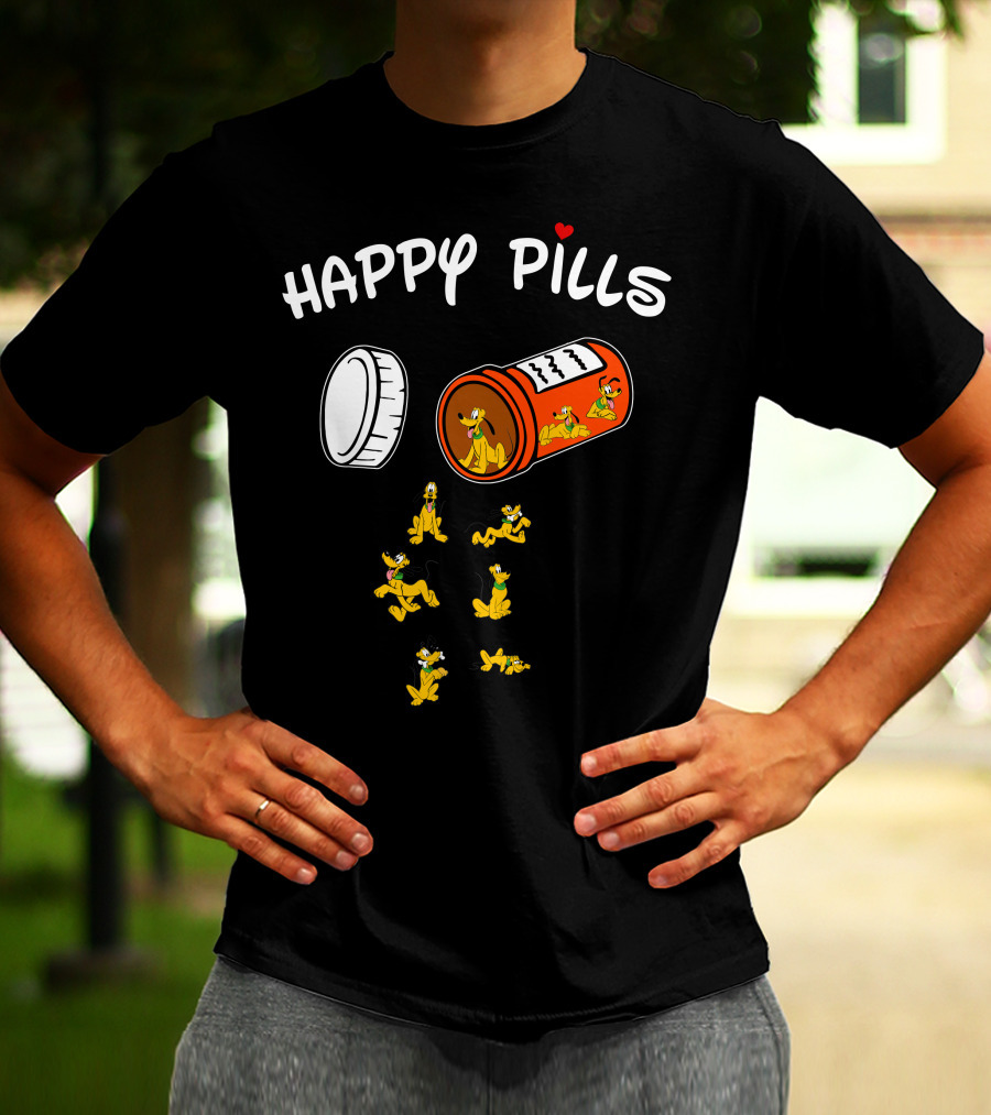 Happy Pills Pluto T-Shirt