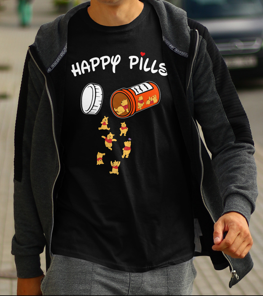 Happy Pills Pooh T-Shirt