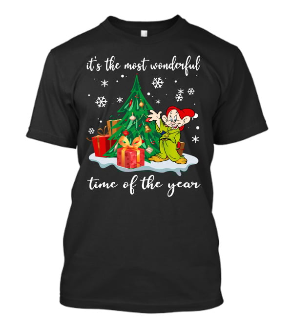 It's The Most Wonderful Time Of The Year Dopey Christmas Celebration T-Shirt
