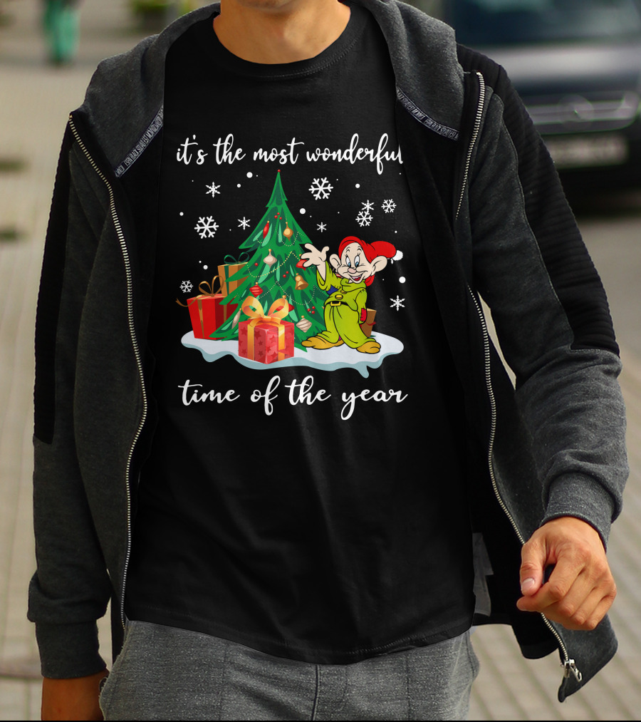 It's The Most Wonderful Time Of The Year Dopey Christmas Celebration T-Shirt