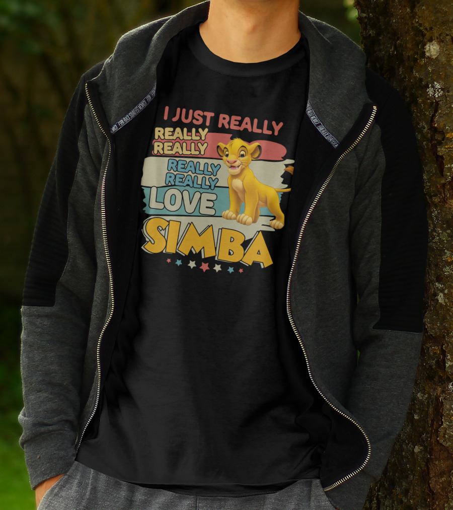 I Just Really Really Really Really Really Love Simba T-Shirt