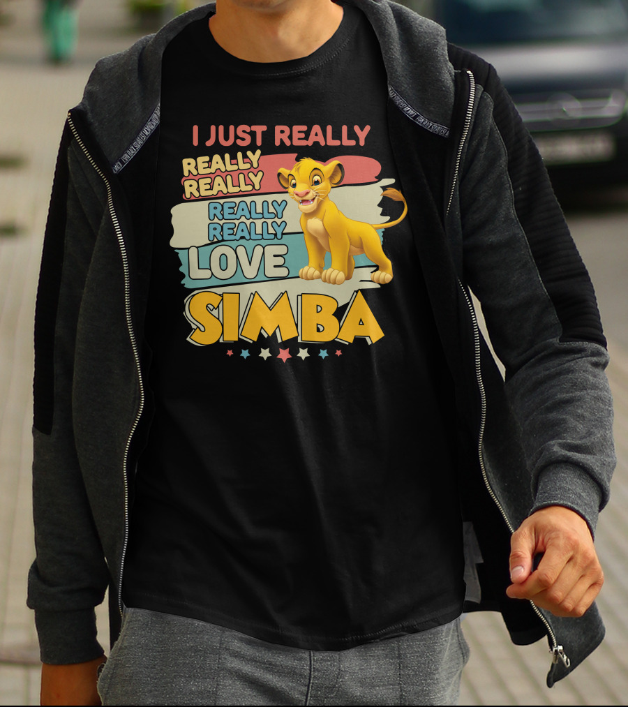 I Just Really Really Really Really Really Love Simba T-Shirt