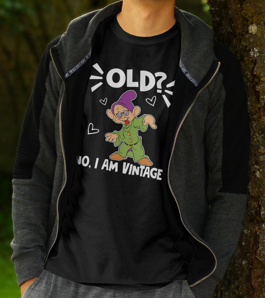 Dopey Old? No I Am Vintage T-Shirt