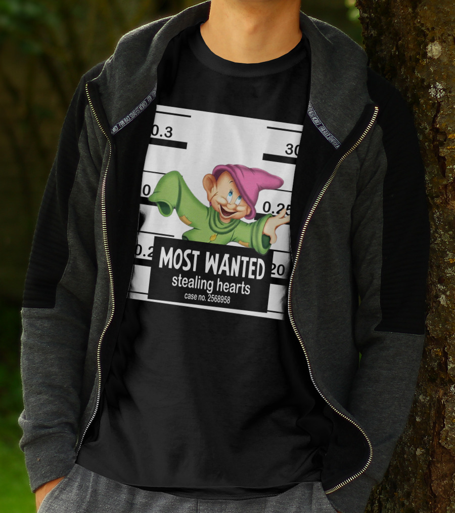 Most Wanted Stealing Hearts Dopey Case No. 2568958 T-Shirt