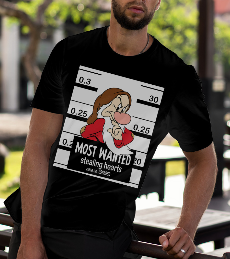Most Wanted Stealing Hearts Grumpy Case No. 2568968 T-Shirt