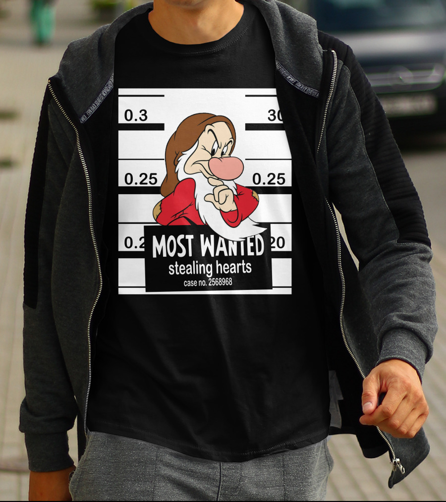 Most Wanted Stealing Hearts Grumpy Case No. 2568968 T-Shirt