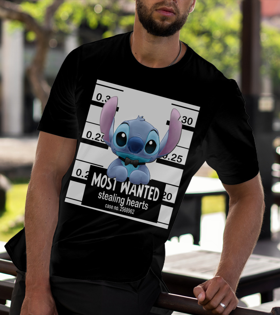 Most Wanted Stealing Hearts Alien Case No. 2568962 T-Shirt