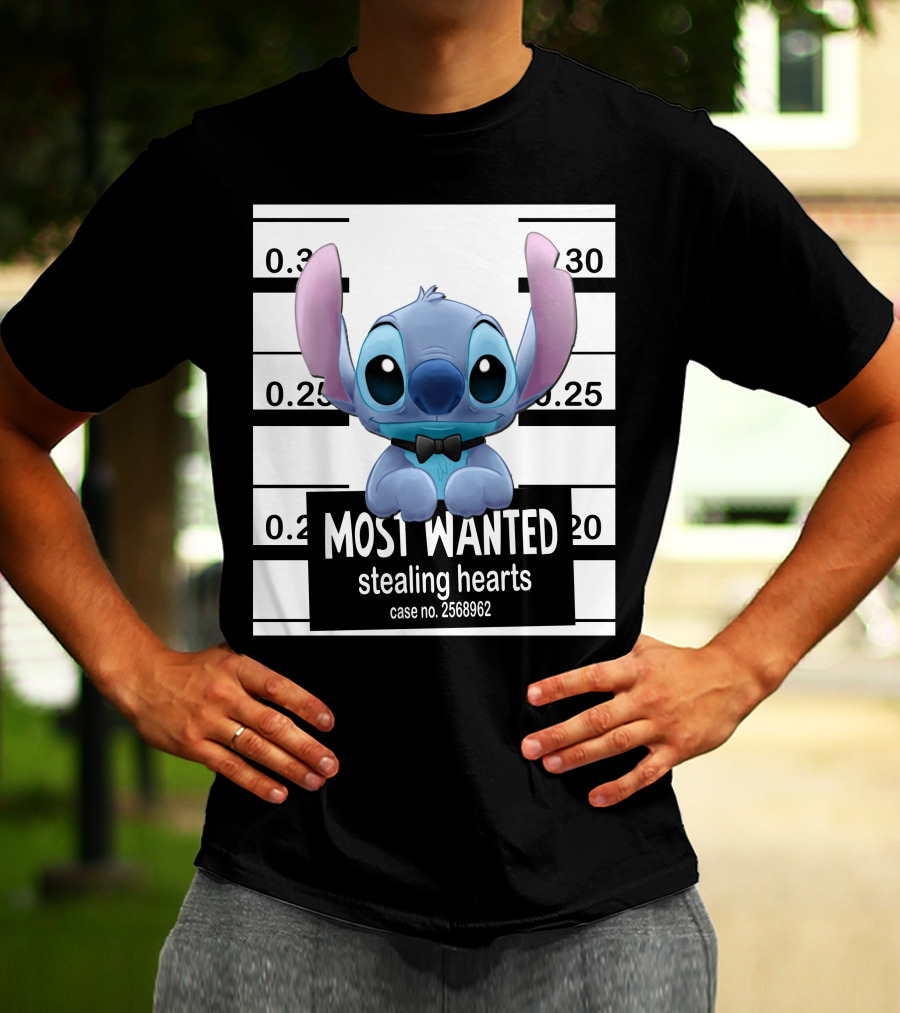 Most Wanted Stealing Hearts Alien Case No. 2568962 T-Shirt