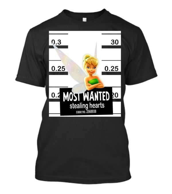 Most Wanted Stealing Hearts Tinker Bell Case No. 2568938 T-Shirt
