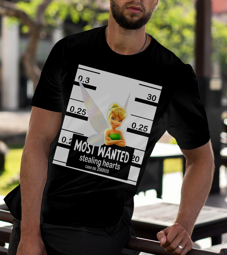Most Wanted Stealing Hearts Tinker Bell Case No. 2568938 T-Shirt