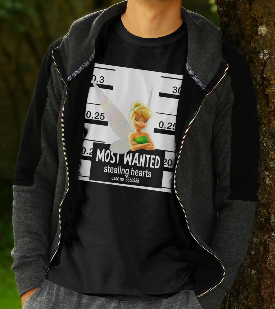 Most Wanted Stealing Hearts Tinker Bell Case No. 2568938 T-Shirt