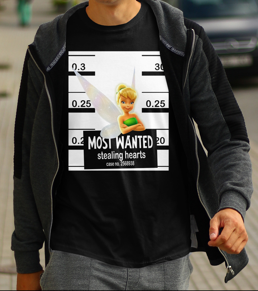 Most Wanted Stealing Hearts Tinker Bell Case No. 2568938 T-Shirt