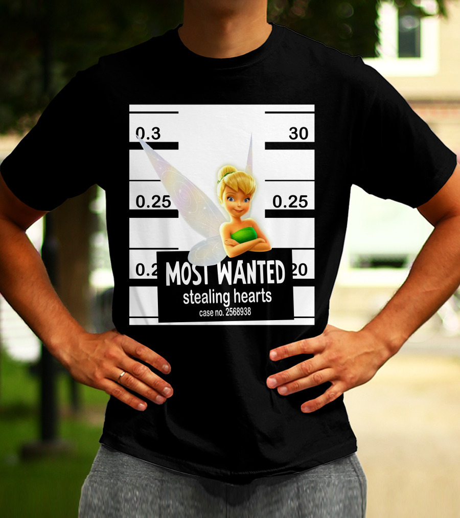 Most Wanted Stealing Hearts Tinker Bell Case No. 2568938 T-Shirt