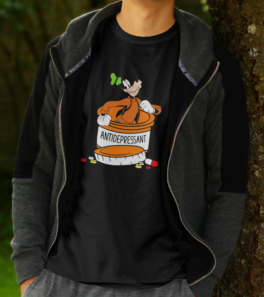Goofy Antidepressant T-Shirt