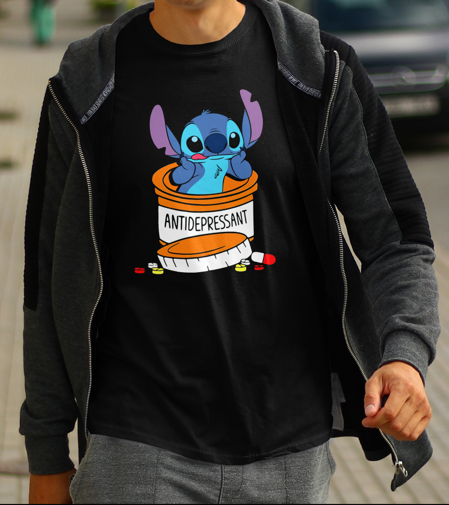 Stitch Antidepressant Rx T-Shirt