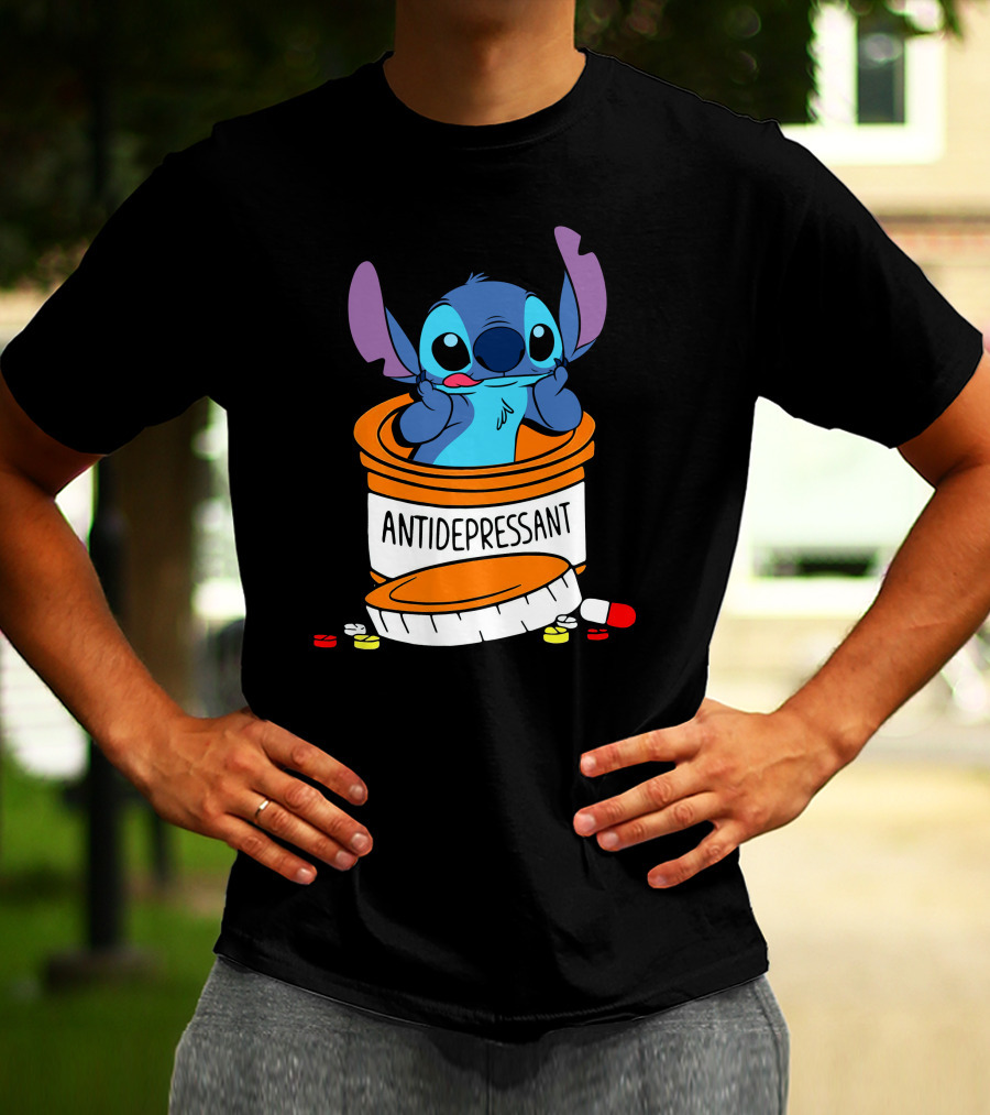 Stitch Antidepressant Rx T-Shirt