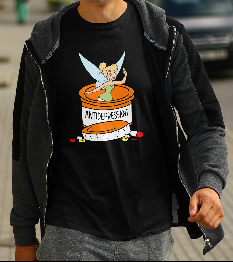 Tinker Bell Antidepressant Capsule T-Shirt