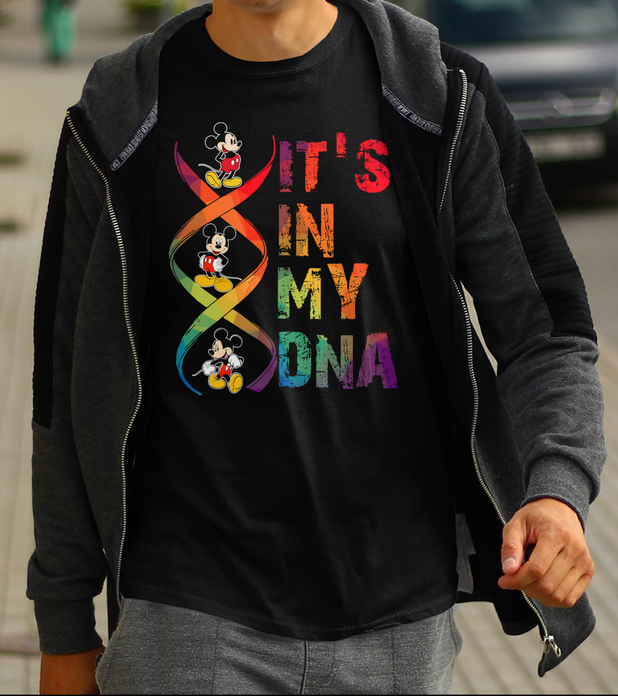 Mickey It's In My Dna T-Shirt
