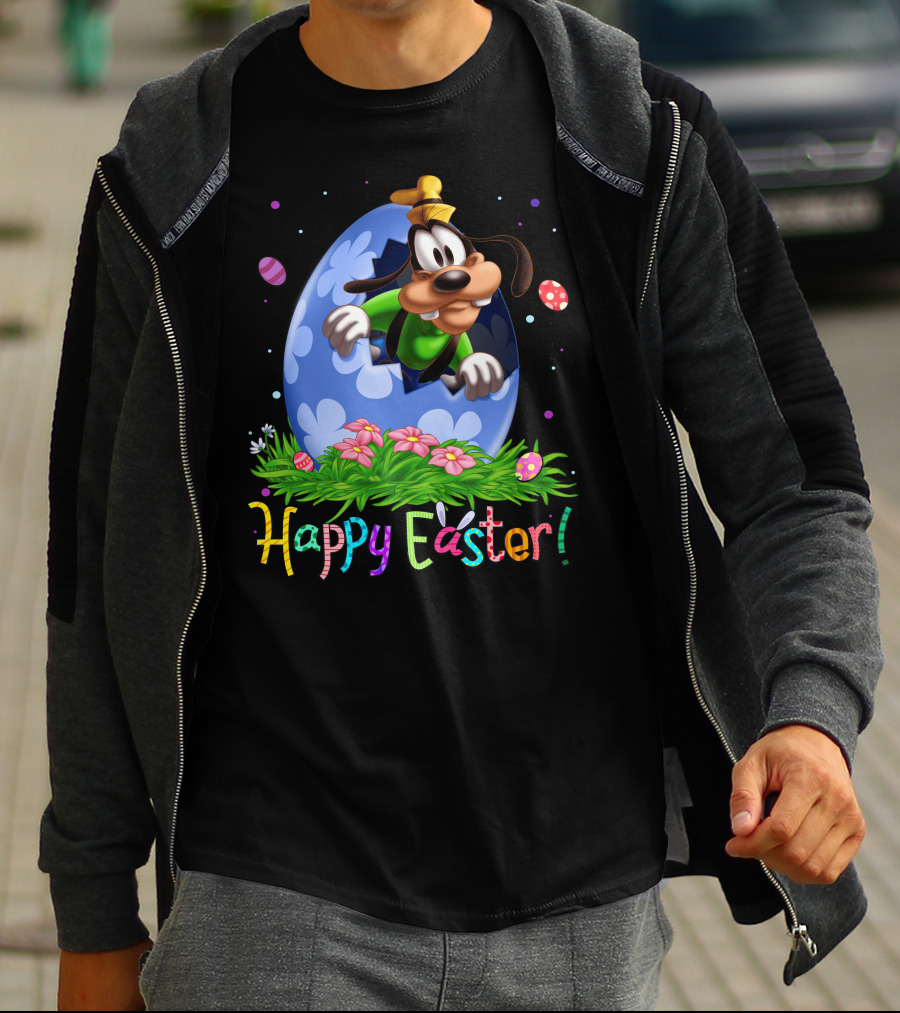 Happy Easter Goofy Egg Surprise T-Shirt