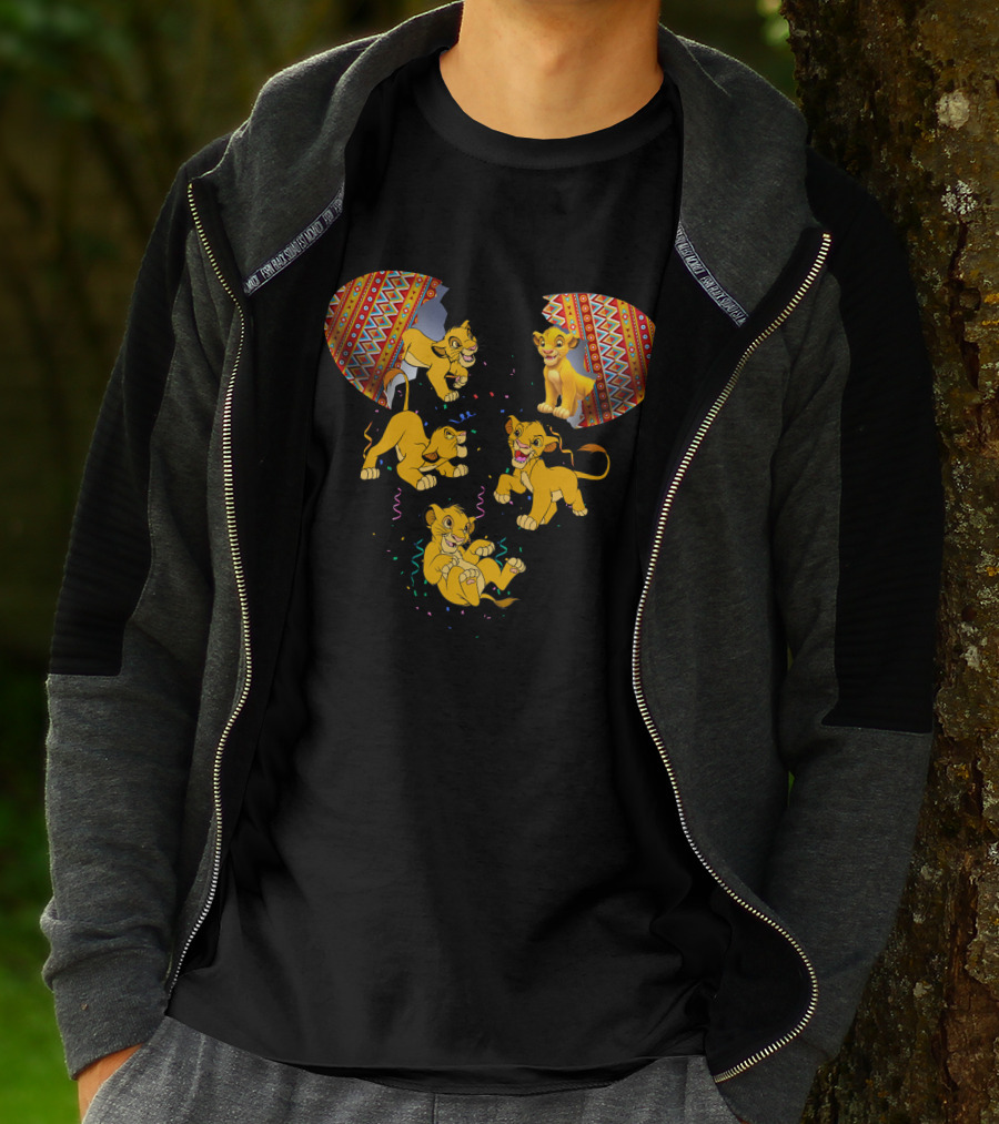 Simba Lion King Inspired Mouse Headburst T-Shirt