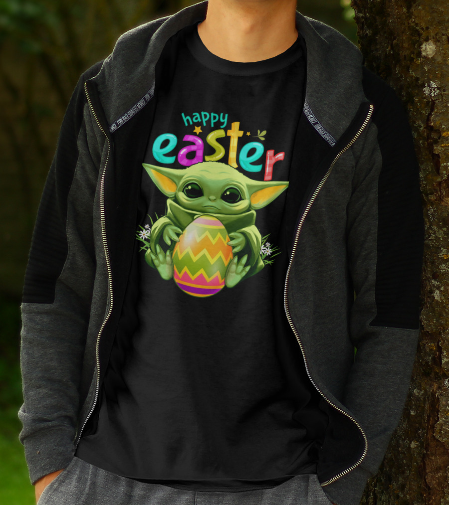 Happy Easter Baby Yoda T-Shirt