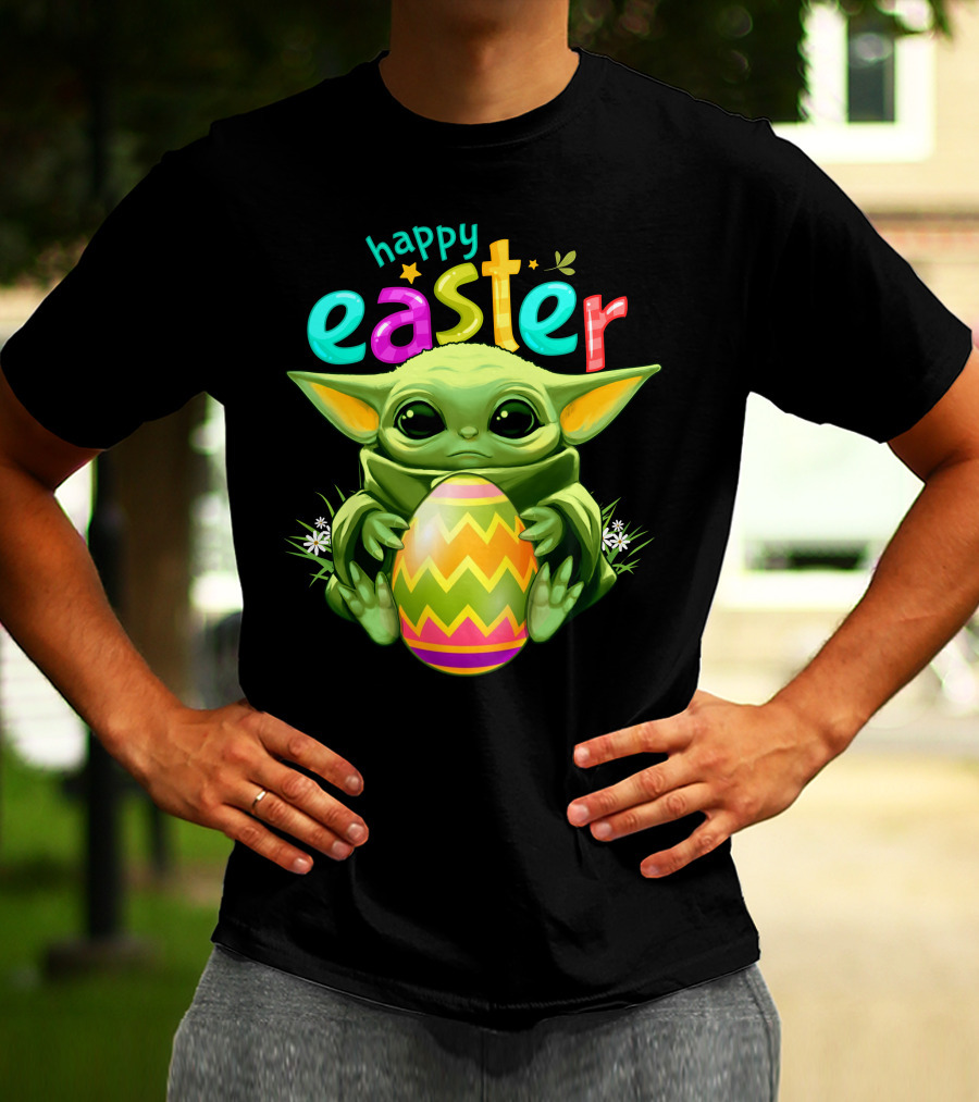 Happy Easter Baby Yoda T-Shirt