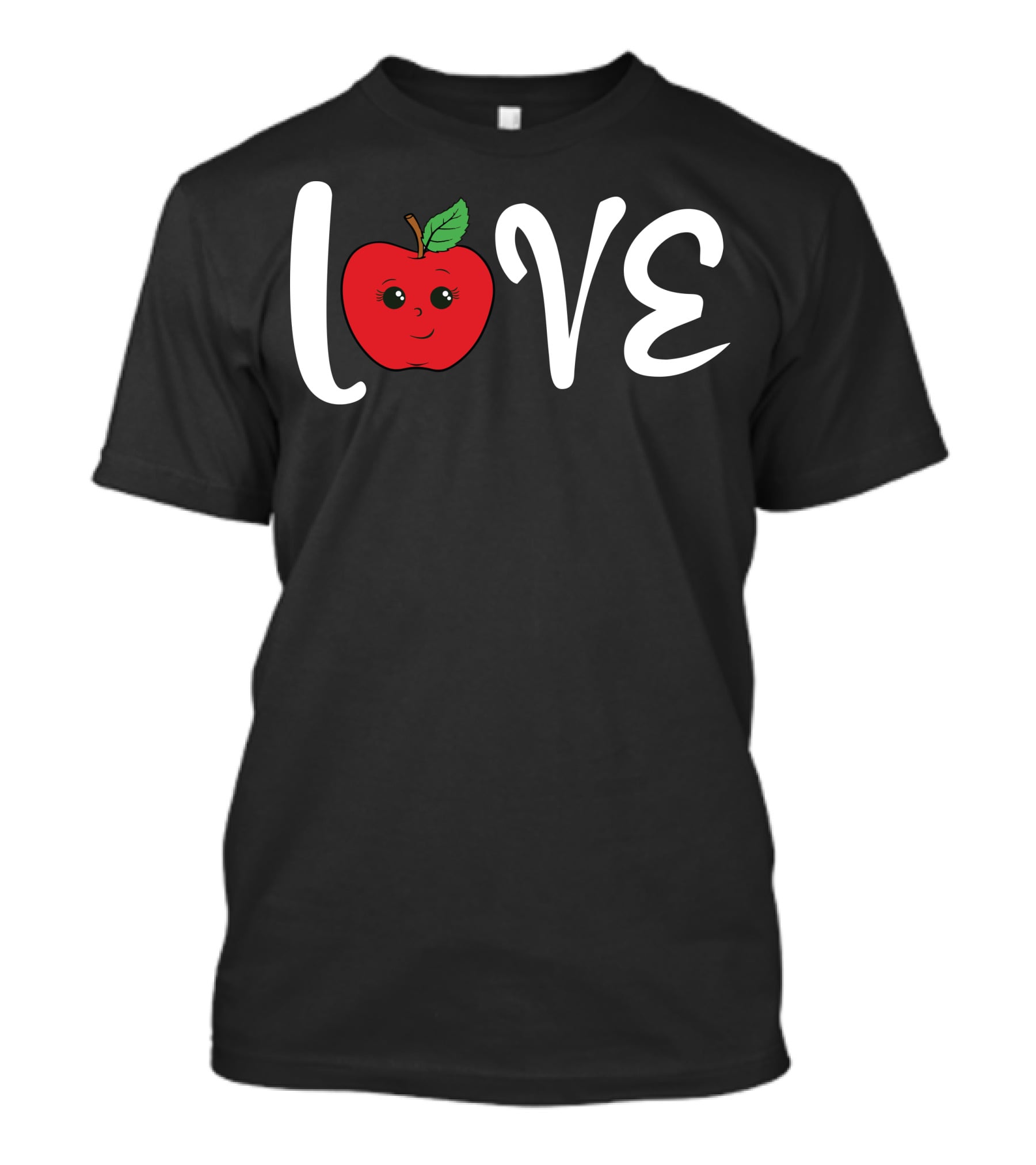 Love Cute Apple Emoji T-Shirt
