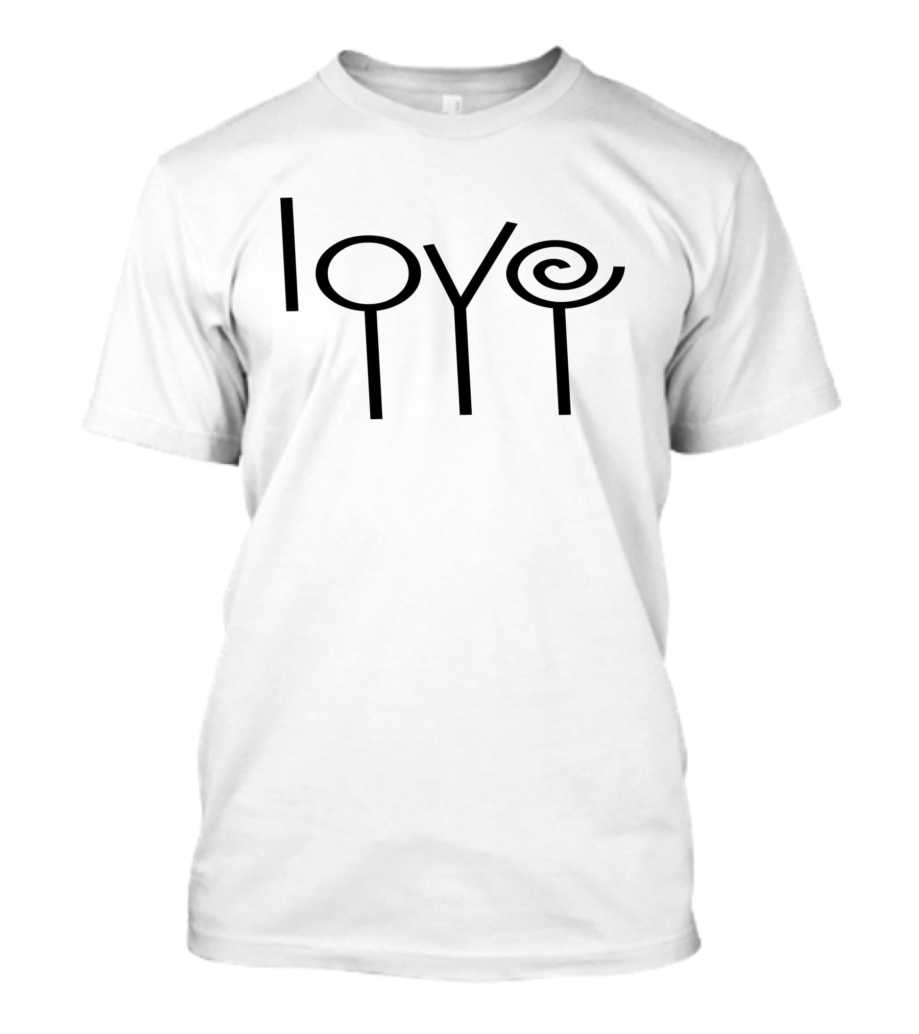 Love Candy Lollipop Typography T-Shirt