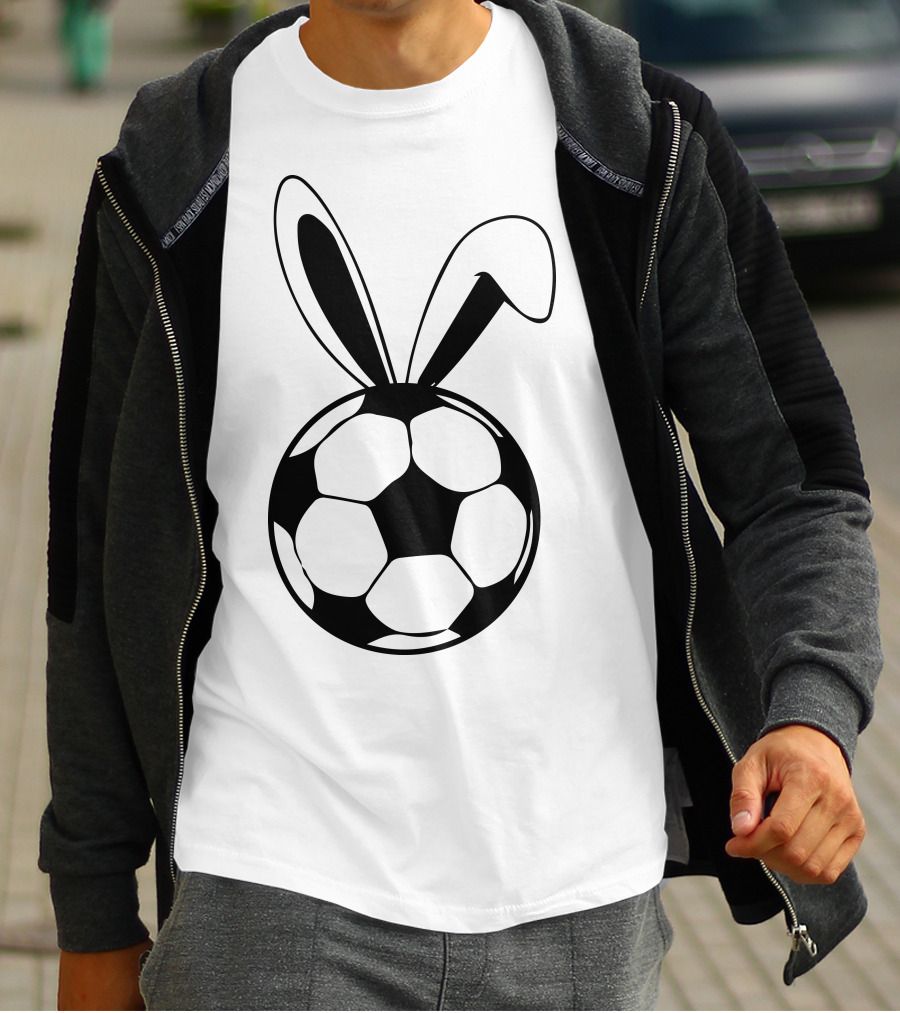 Rabbit Soccer Ball Fusion T-Shirt