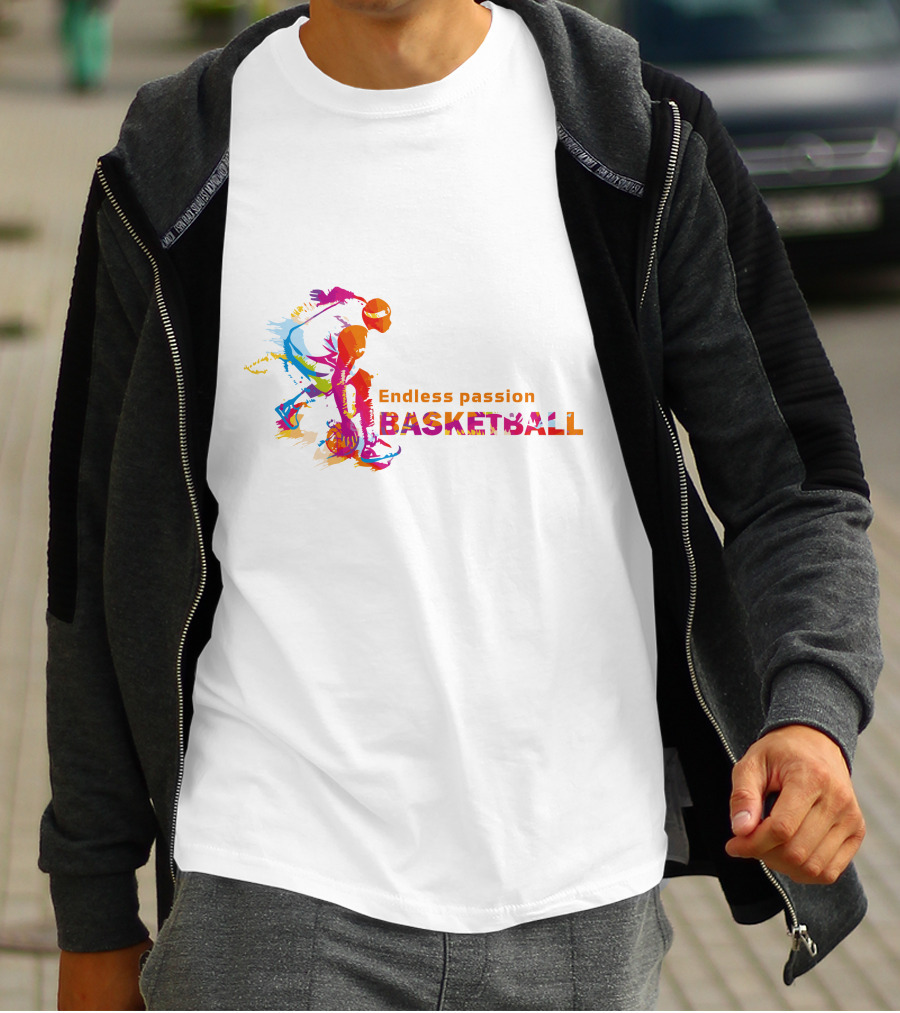 Endless Passion Basketball T-Shirt
