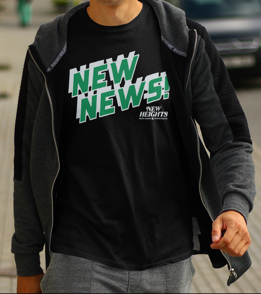 New Heights New News With Jason And Travis Kelce T-Shirt
