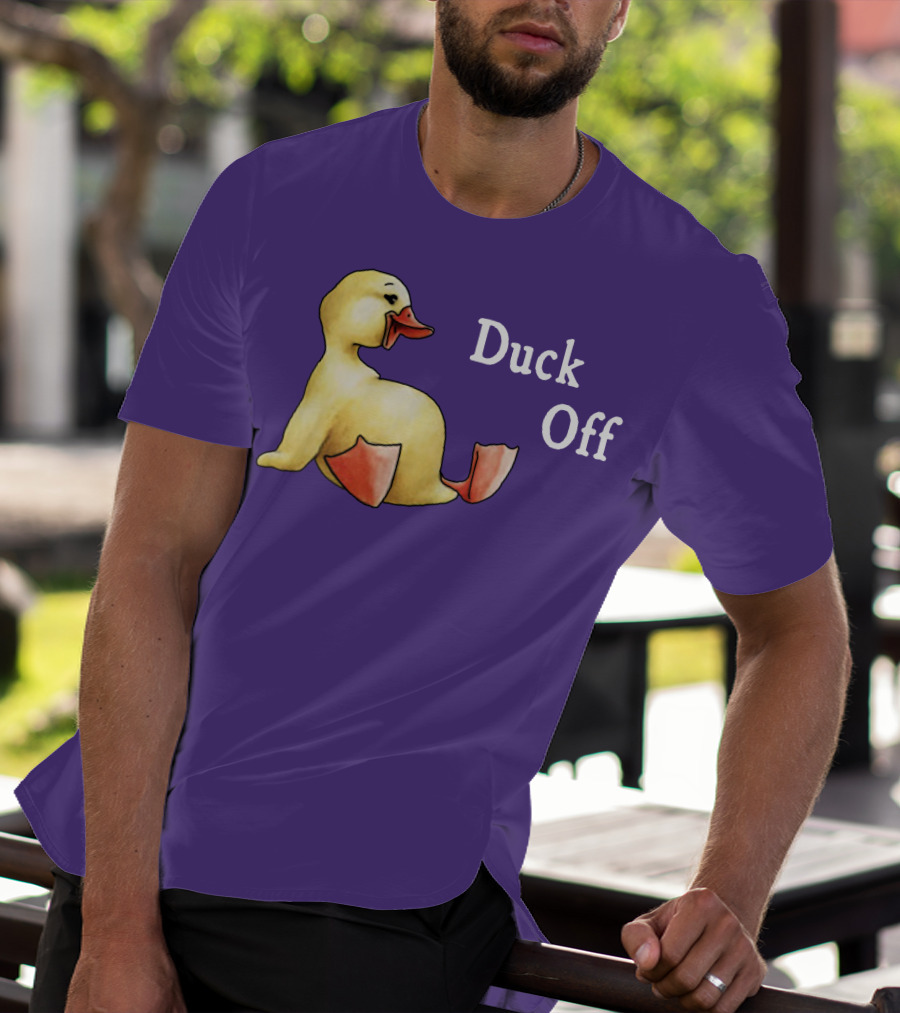 Duck Off Funny Sitting Duck T-Shirt