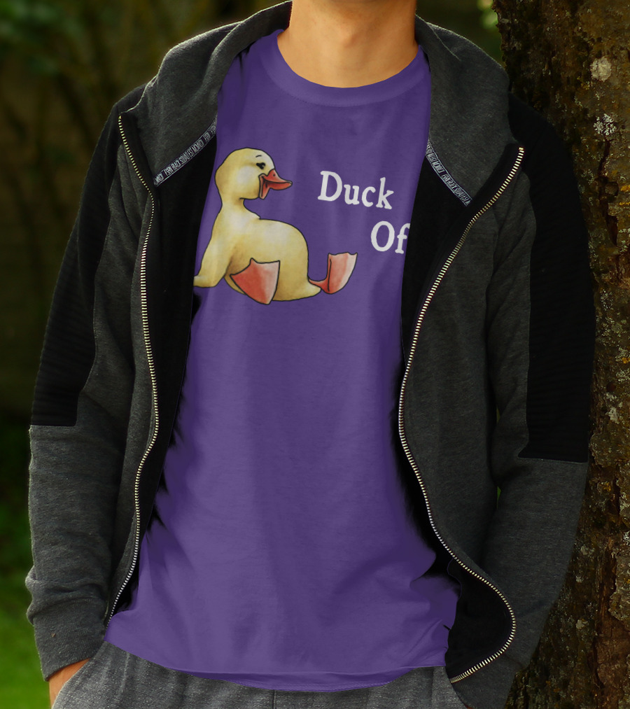 Duck Off Funny Sitting Duck T-Shirt