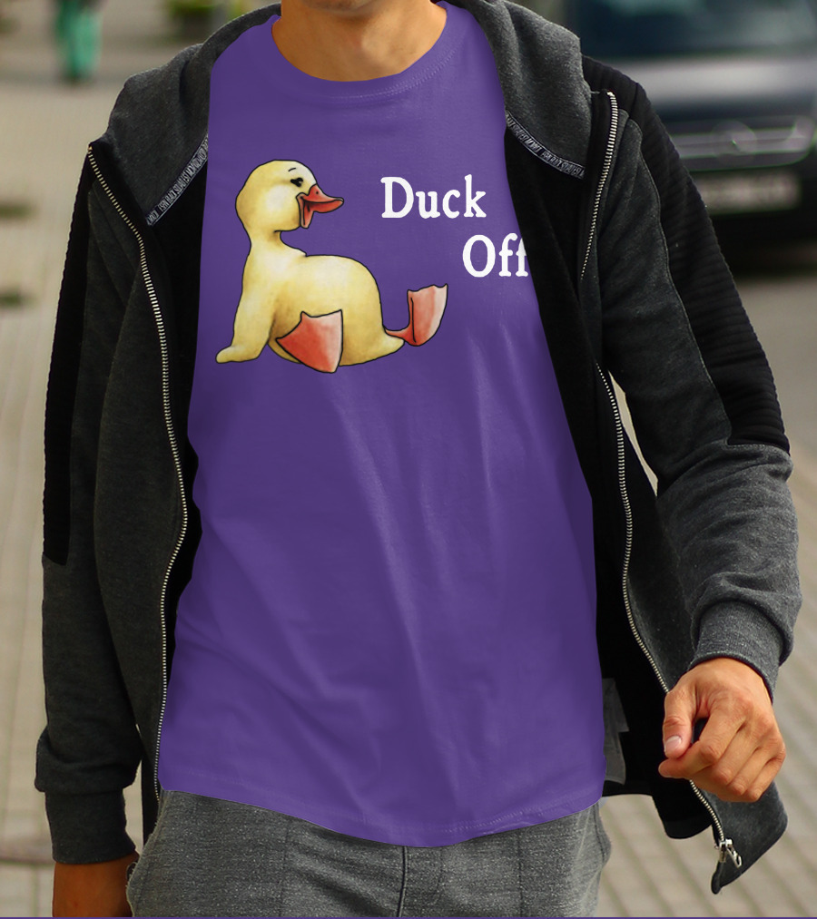 Duck Off Funny Sitting Duck T-Shirt