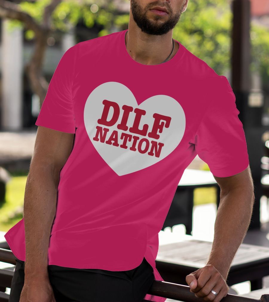 DILF NATION Heart Classic T-Shirt