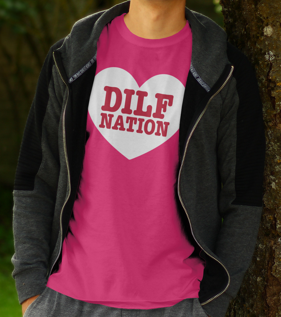 DILF NATION Heart Classic T-Shirt