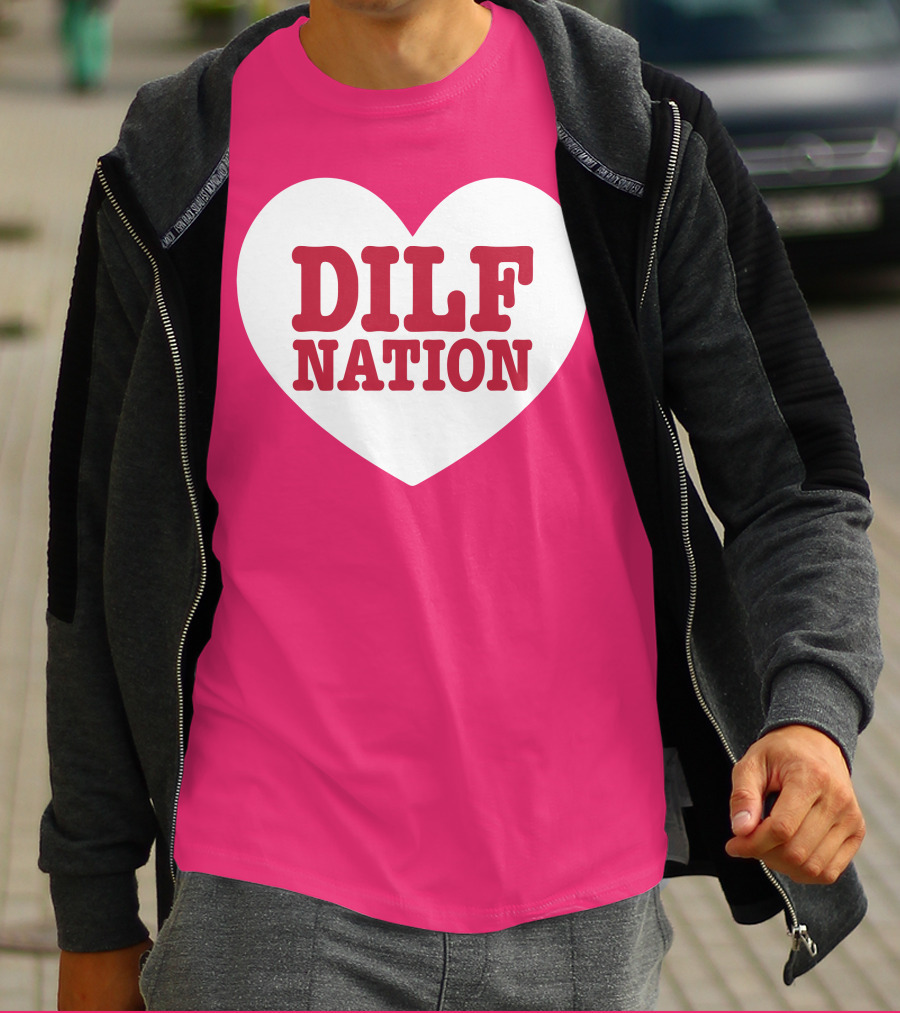 DILF NATION Heart Classic T-Shirt