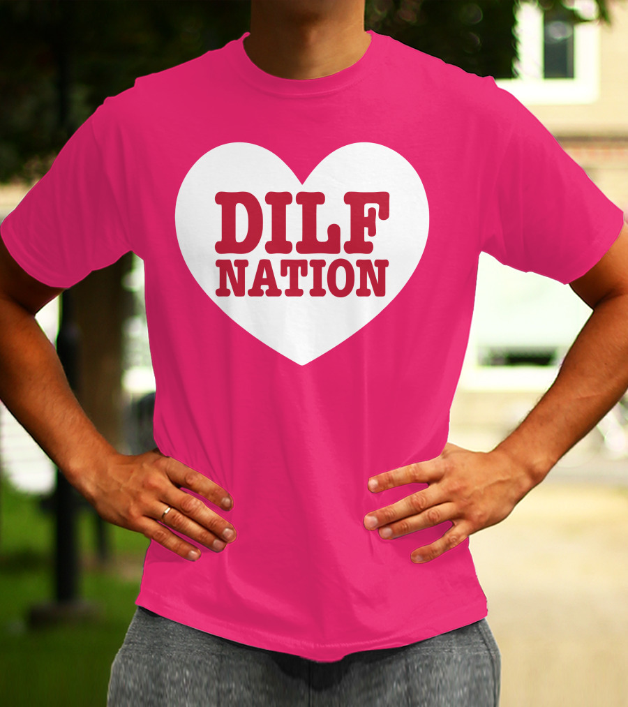 DILF NATION Heart Classic T-Shirt