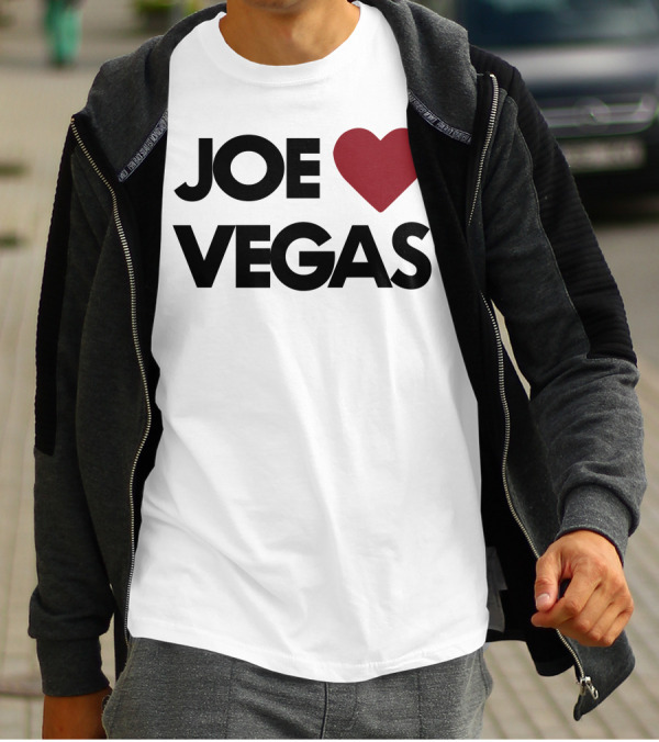 Joe Heart Vegas Love T-Shirt