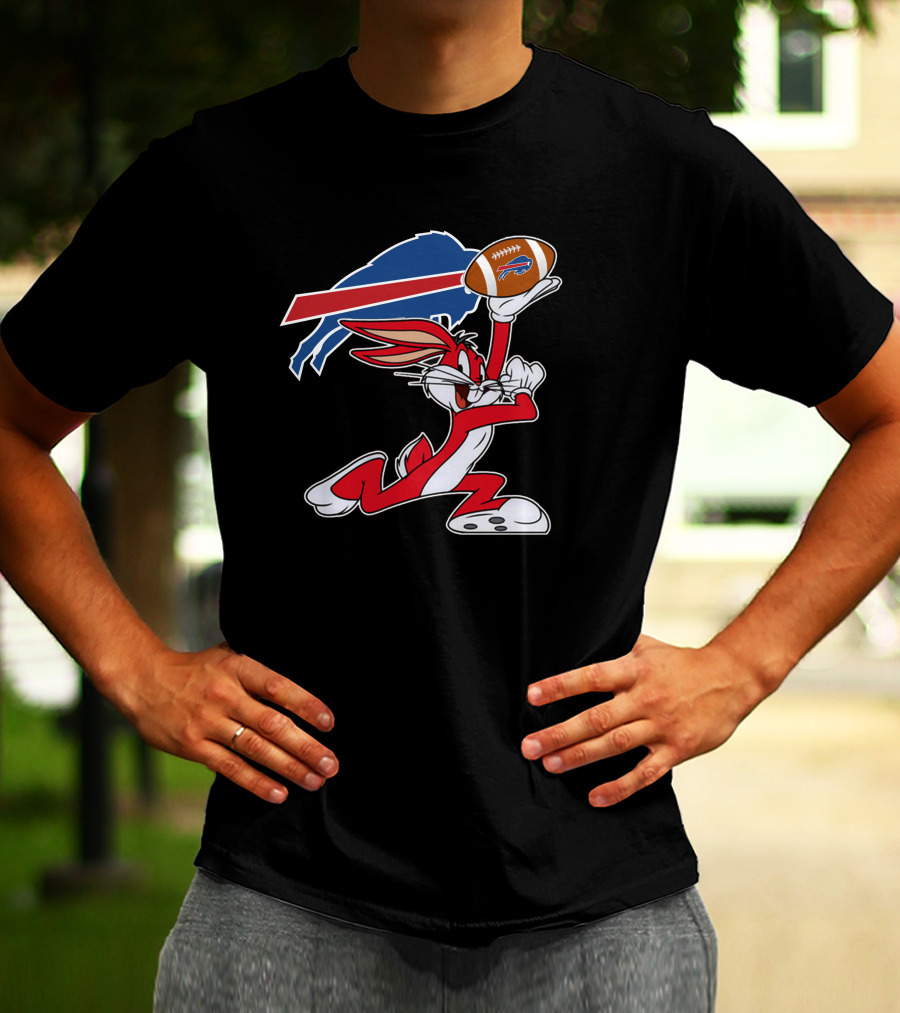 Buffalo Bills Bugs Bunny Football Chiefs T-Shirt