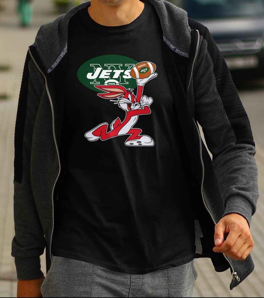 New York Jets Football Rabbit T-Shirt