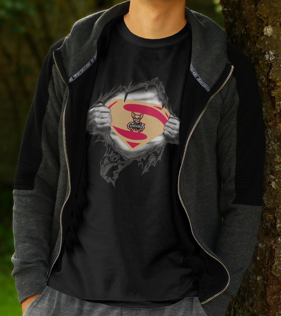 El Paso Chihuahuas Superman Shield T-Shirt