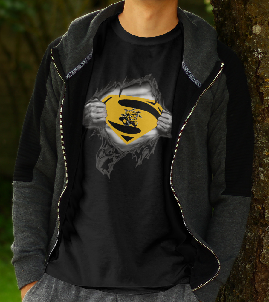 Wichita State Shockers Superman Logo Mashup T-Shirt