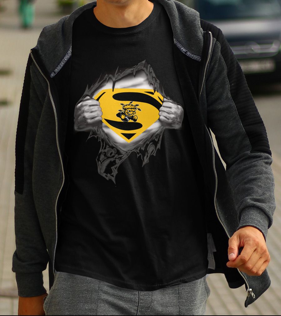Wichita State Shockers Superman Logo Mashup T-Shirt